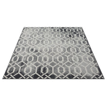 5' X 7' Gray Geometric Area Rug