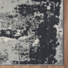 5' X 7' Gray Abstract Area Rug