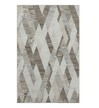 4' X 6' Gray Geometric Area Rug
