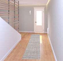 2' X 3' Gray Abstract Area Rug