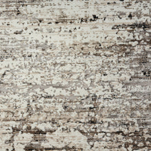 4' X 6' Beige Abstract Distressed Area Rug