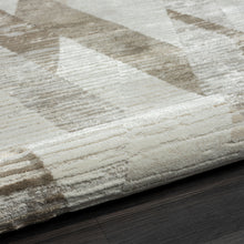 4' X 6' Gray Geometric Area Rug