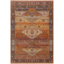 2' X 6' Brown Southwestern Runner Rug