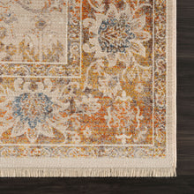 2' X 6' Ivory Oriental Runner Rug