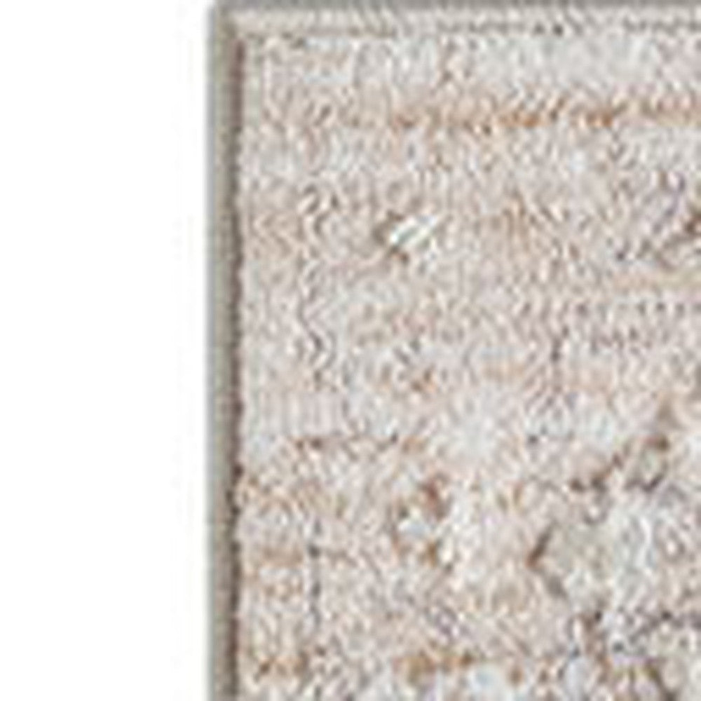 2' X 3' Gray Oriental Area Rug