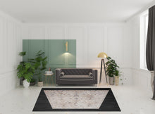 2' X 3' Red Floral Area Rug