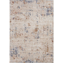 2' X 3' Ivory And Blue Abstract Area Rug
