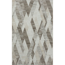 4' X 6' Gray Geometric Area Rug