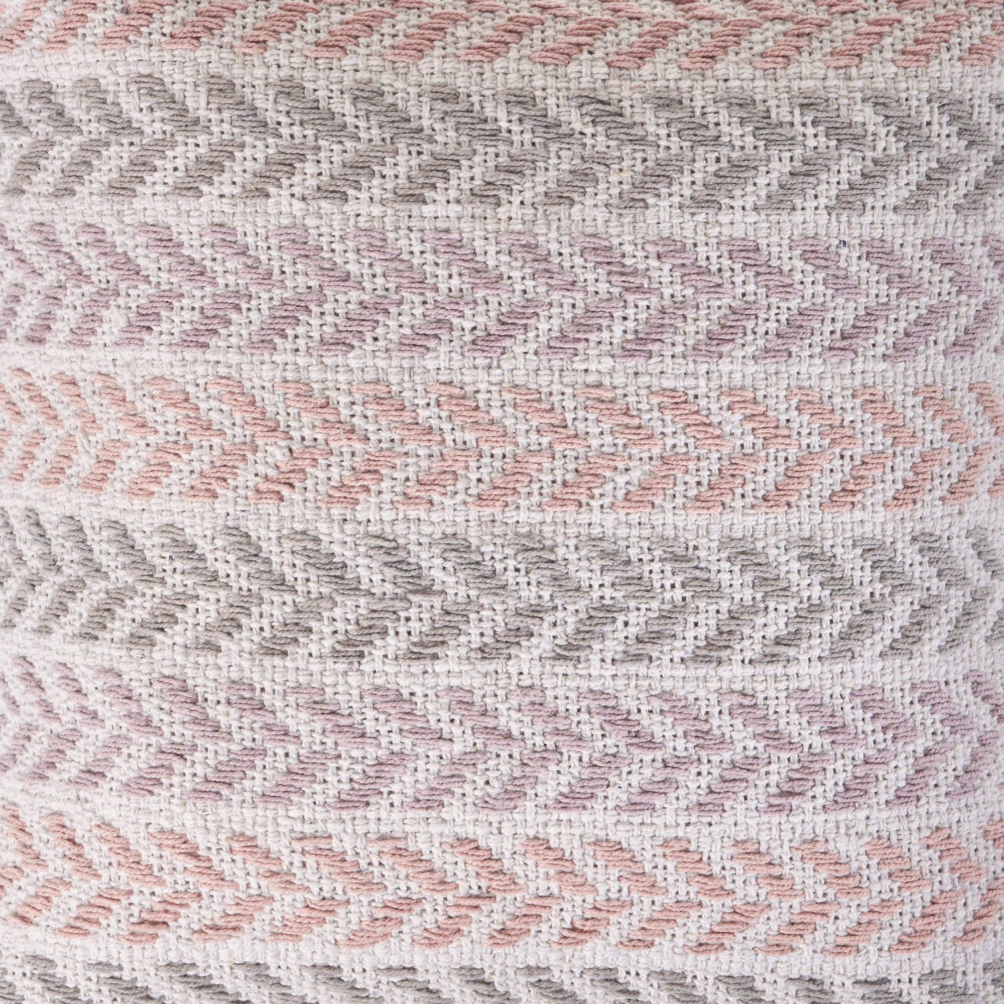 兩個 18 英寸 X 18 英寸白色 V 形拉鍊 100% 棉抱枕