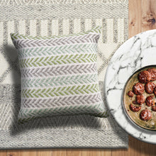 兩個 18 英寸 X 18 英寸白色 V 形拉鍊 100% 棉抱枕