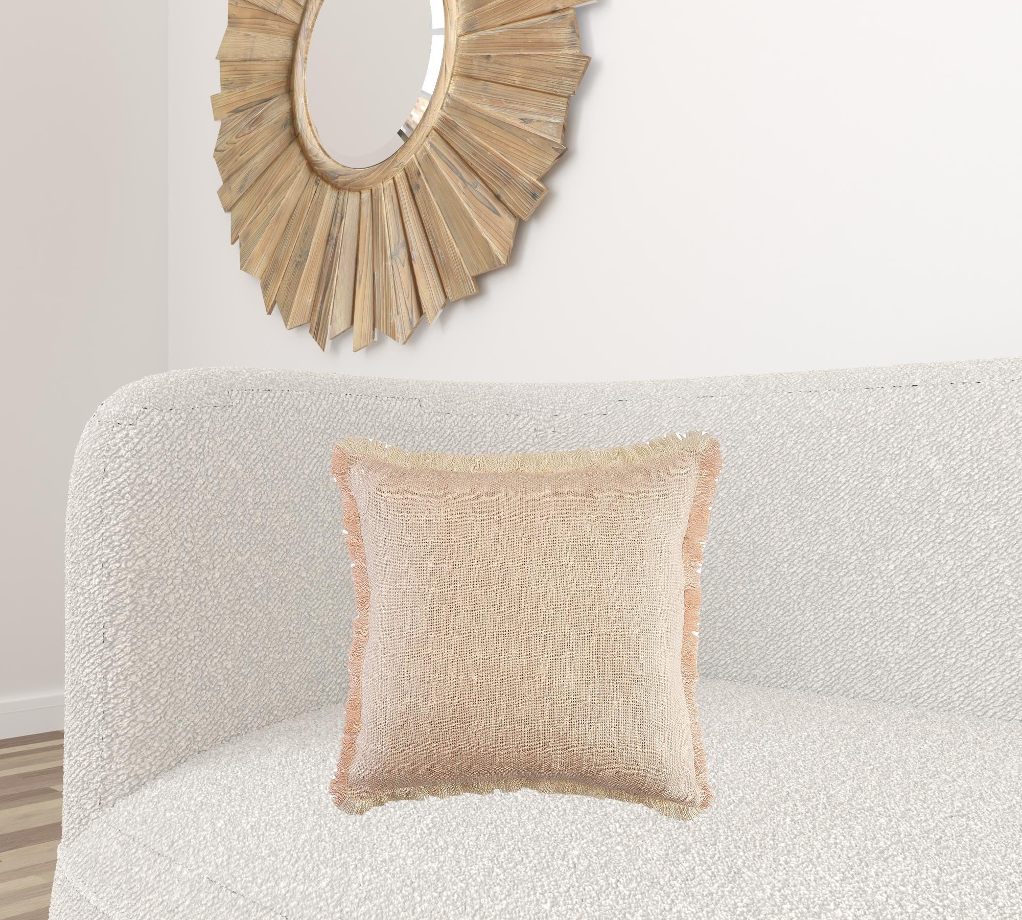 Juego de dos cojines de 100 % algodón con cremallera abstracta azul - 20" x 20"