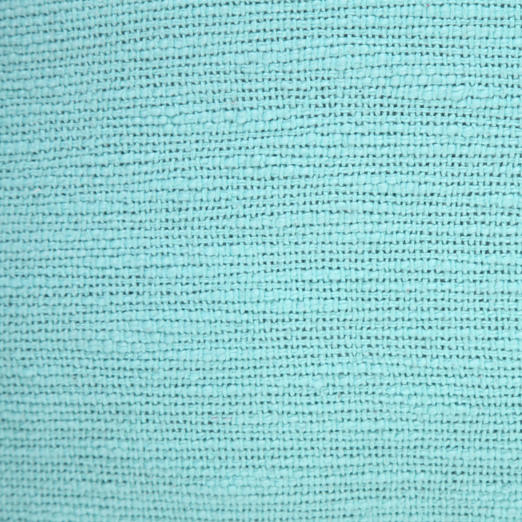 Juego de dos cojines de 100 % algodón con cremallera abstracta azul - 20" x 20"