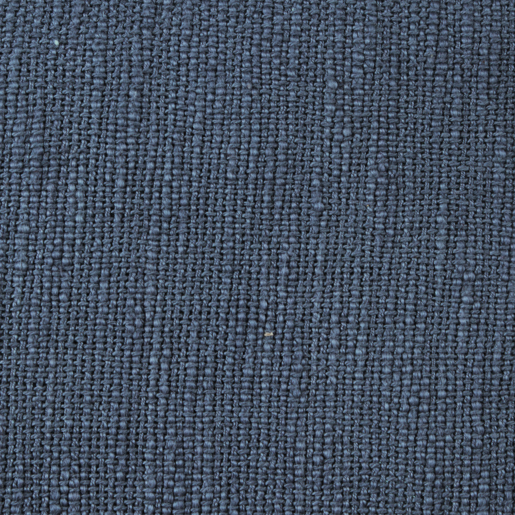 Juego de dos cojines de 100 % algodón con cremallera abstracta azul - 20" x 20"