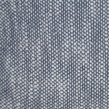 Juego de dos cojines de 100 % algodón con cremallera abstracta azul - 20