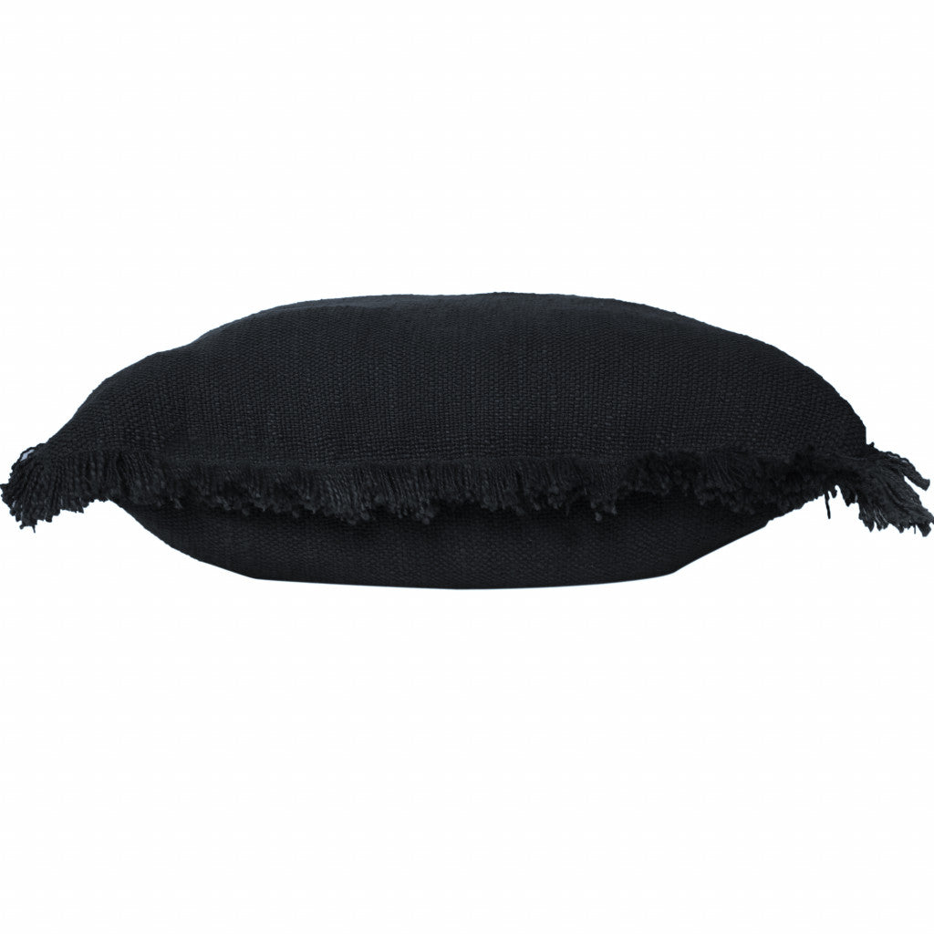 Juego de dos cojines de 100 % algodón con cremallera abstracta azul - 20" x 20"