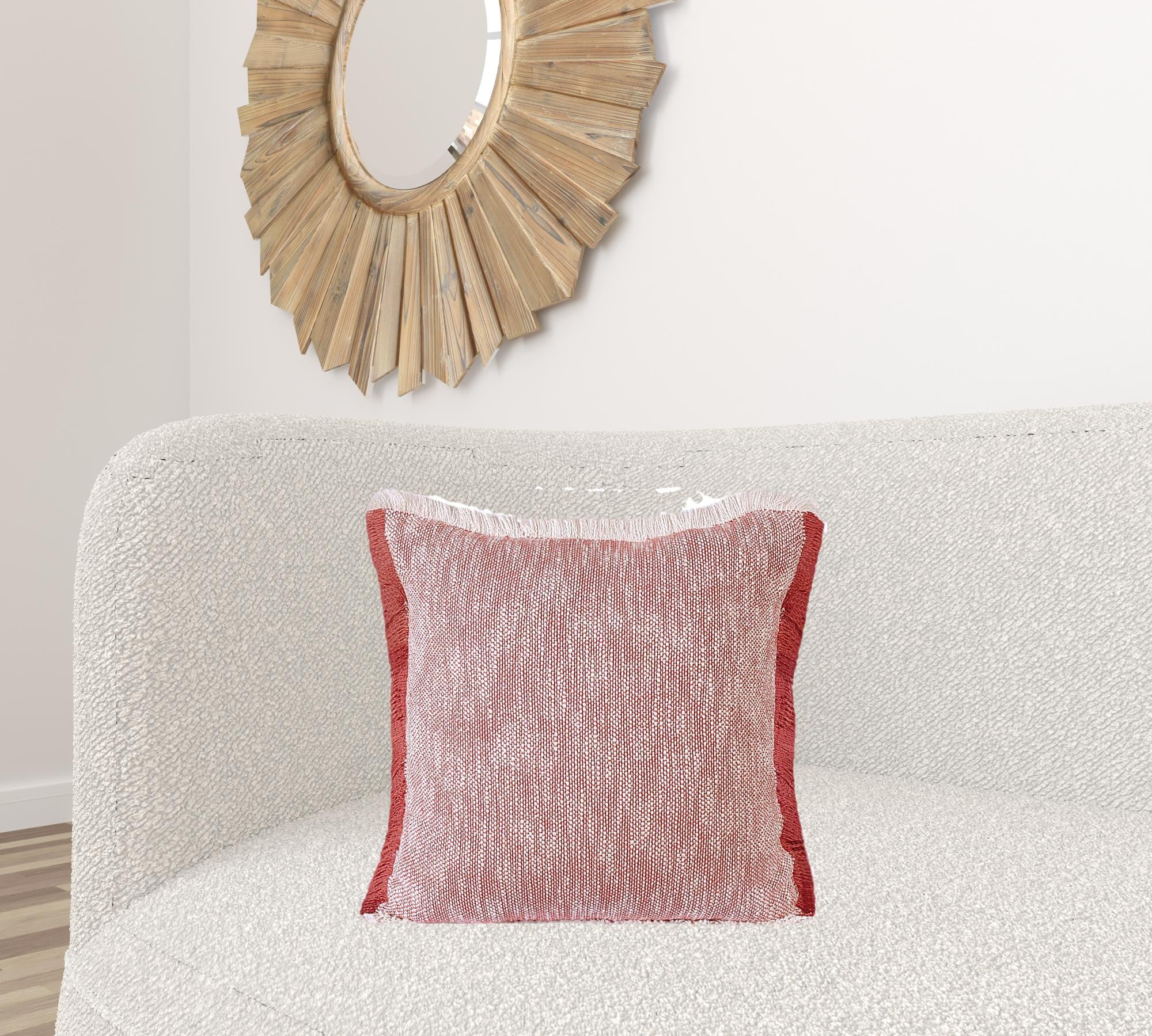 Juego de dos cojines de 100 % algodón con cremallera abstracta azul - 20" x 20"