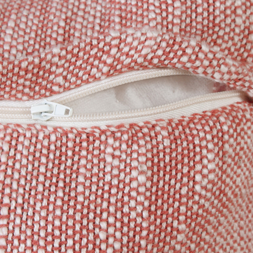 Juego de dos cojines de 100 % algodón con cremallera abstracta azul - 20" x 20"