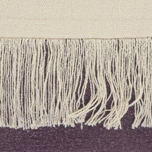 Juego de dos cojines de algodón 100% con cremallera azul de 20