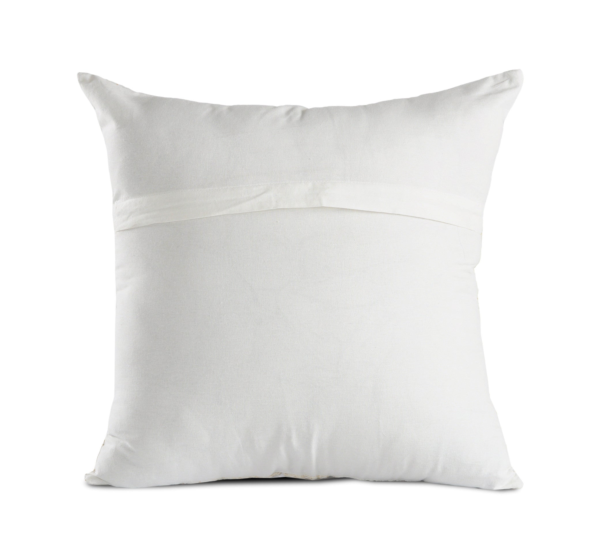 兩件套 20 英寸 X 20 英寸粉色拼布拉鍊 100% 純棉抱枕