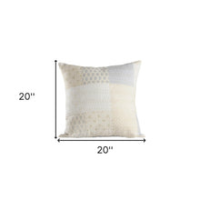 兩件套 20 英寸 X 20 英寸粉色拼布拉鍊 100% 純棉抱枕