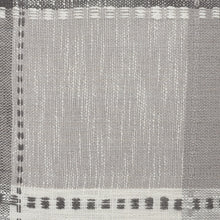 Gray Plaid Zippered 100% Cotton Throw Pillow Set Of Two - 20