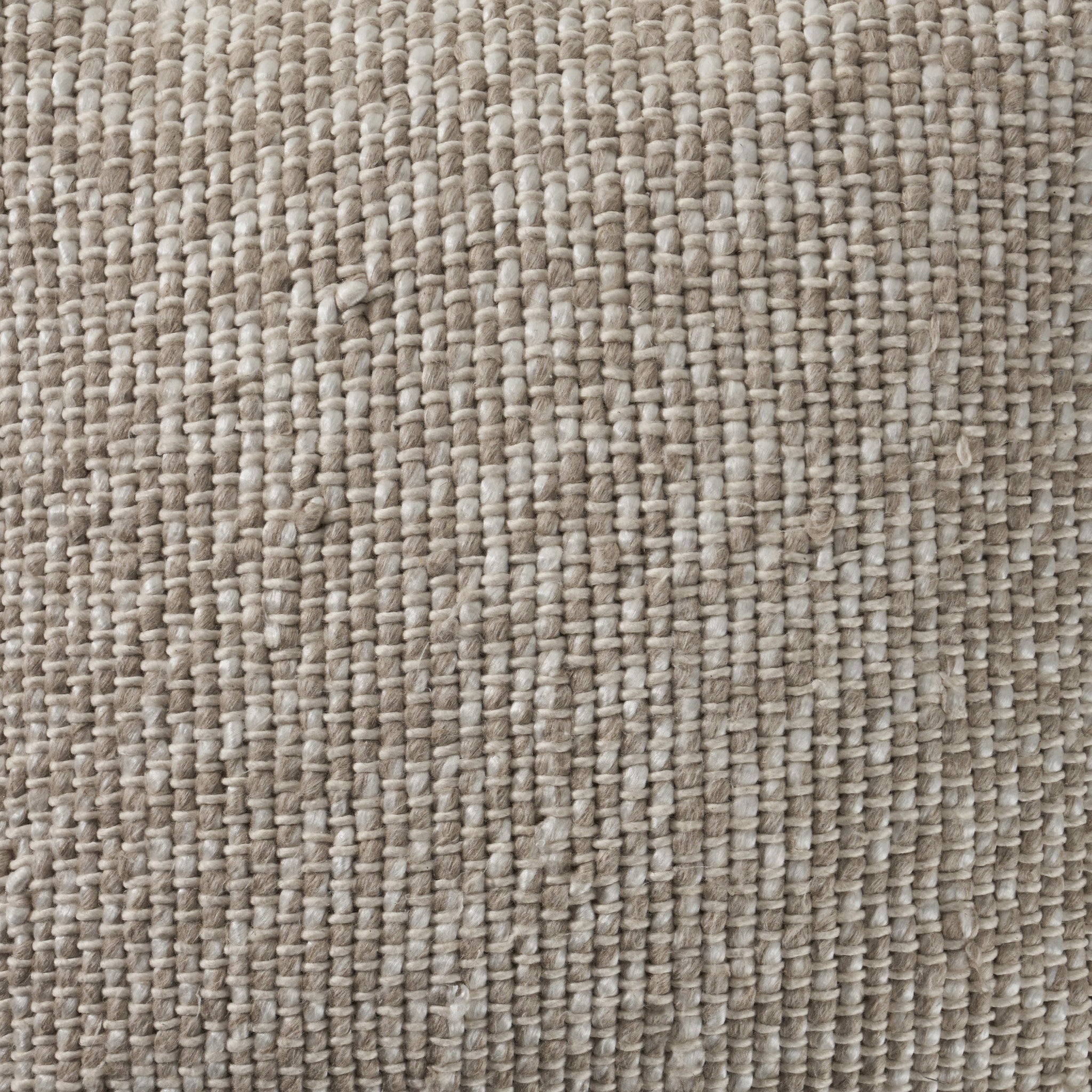 Set Of Two 18" X 18" Cream Solid Color Zippered 100% Cotton Throw Pillow