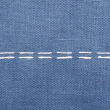 兩件套 20 英寸 X 20 英寸灰色條紋拉鍊亞麻抱枕