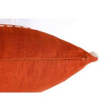 兩件套 20 英寸 X 20 英寸灰色條紋拉鍊亞麻抱枕