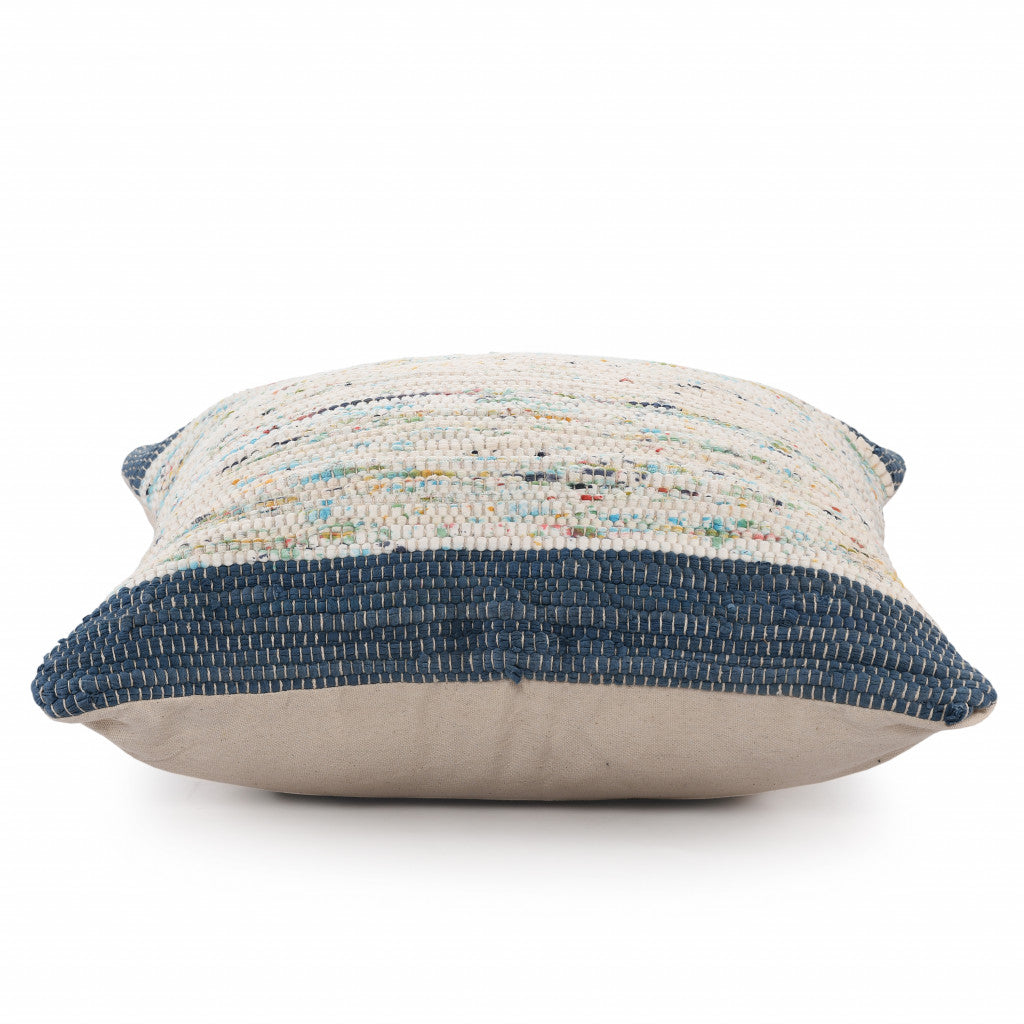 Set Of Two 20" X 20" Brown Abstract Zippered 100% Cotton Throw Pillow