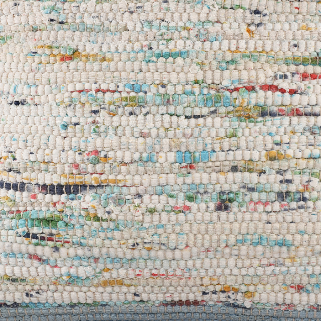 Set Of Two 20" X 20" Brown Abstract Zippered 100% Cotton Throw Pillow