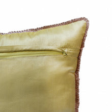 兩件套 20 英寸 X 20 英寸黃色熱帶拉鍊滌綸抱枕