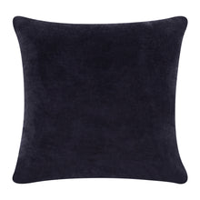 Purple Solid Color Zippered 100% Cotton Throw Pillow Set Of Two - 20