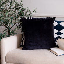 Purple Solid Color Zippered 100% Cotton Throw Pillow Set Of Two - 20