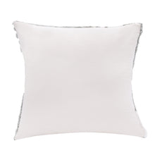 兩個裝 22 英寸 X 22 英寸紫色條紋拉鍊 100% 純棉抱枕