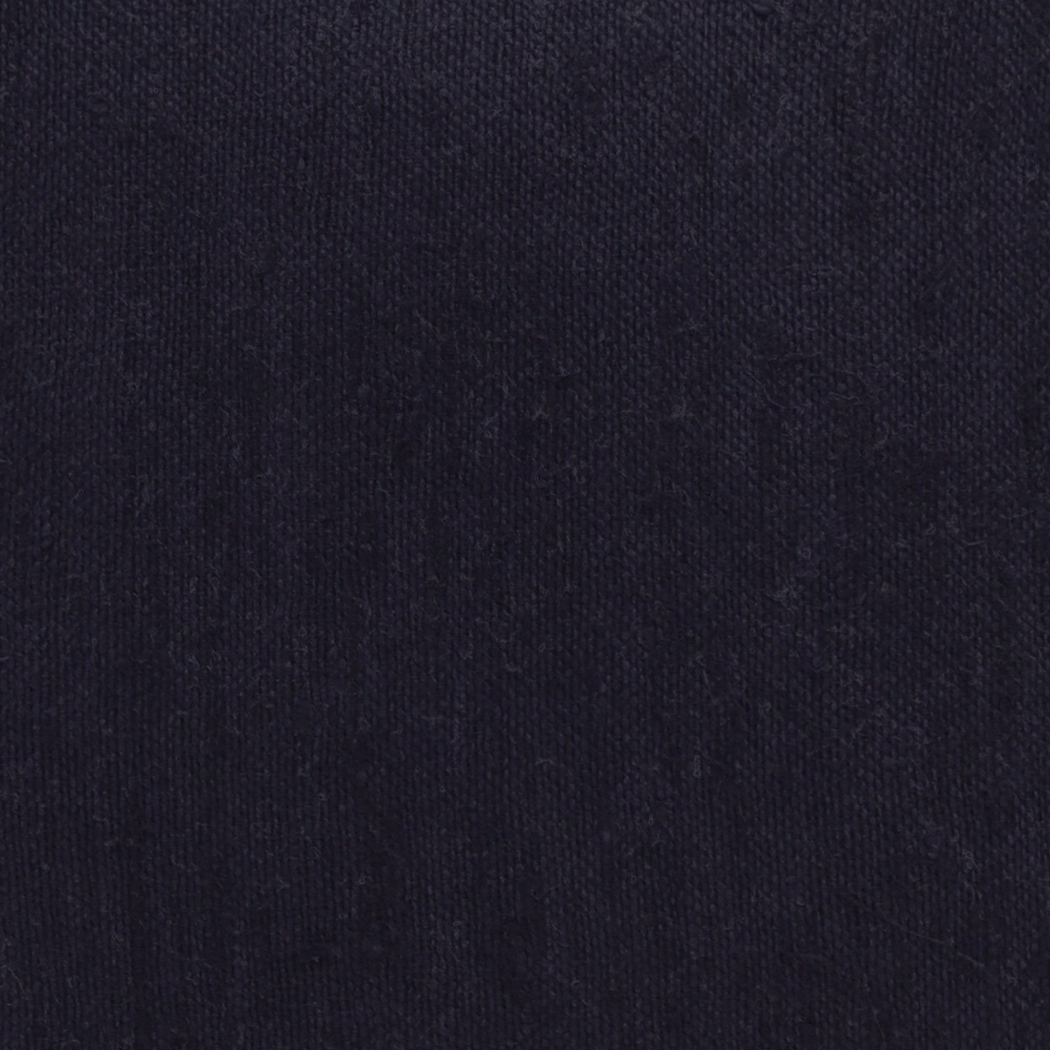 Black Solid Color Zippered Linen Throw Pillow Set Of Two - 20" x 20"