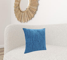 Black Solid Color Zippered Linen Throw Pillow Set Of Two - 20