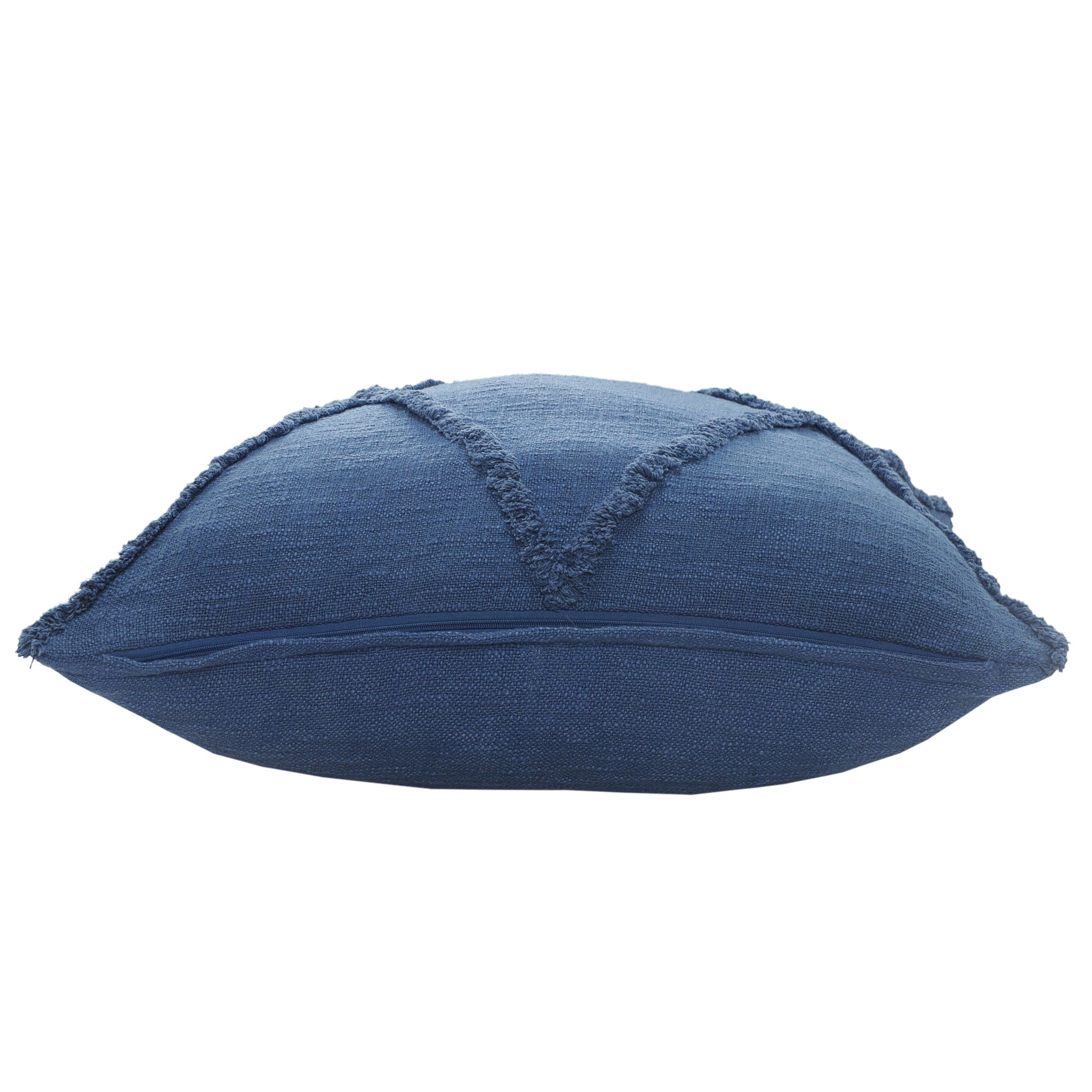 兩件套 20" X 20" 藍鑽拉鍊 100% 純棉抱枕