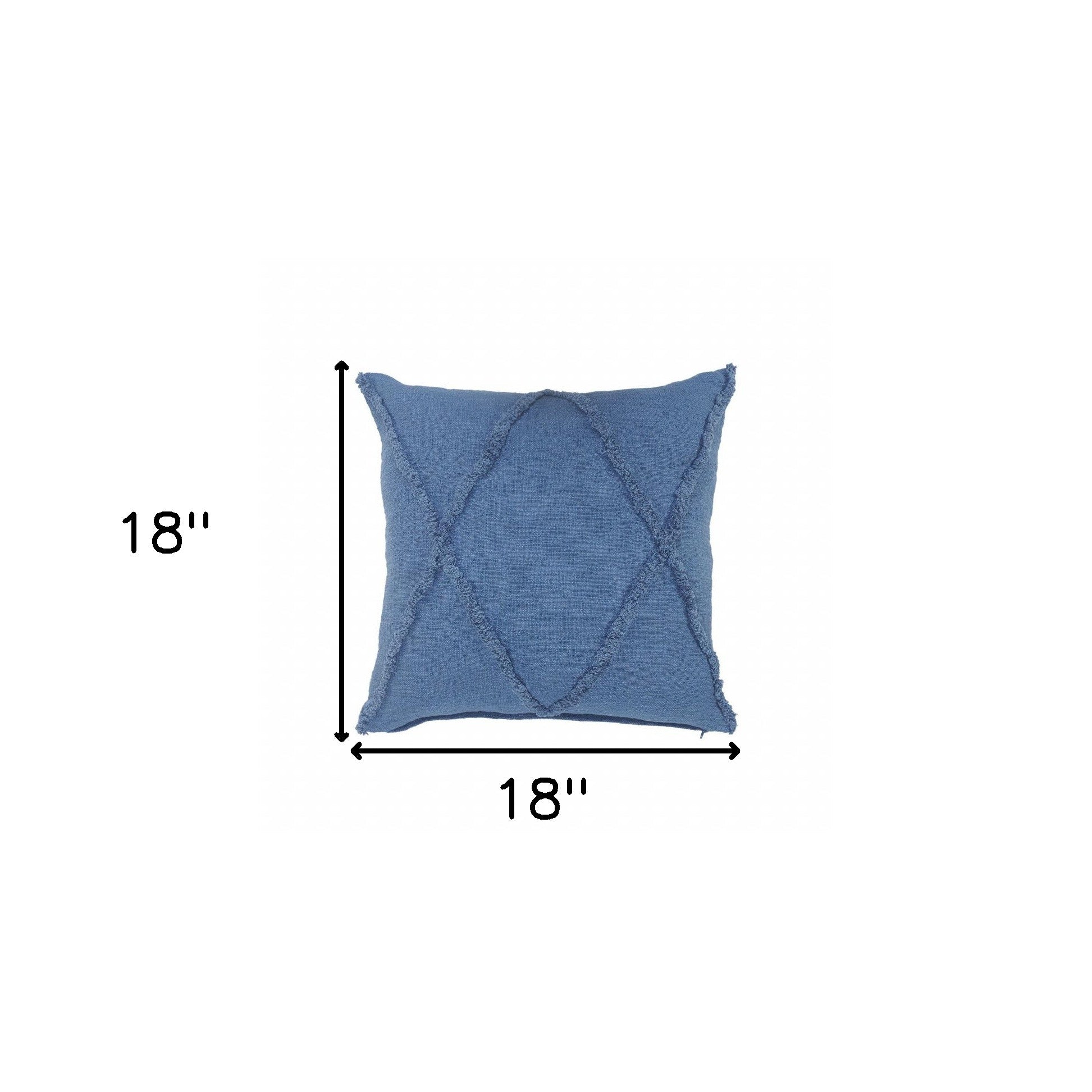 Gray Geometric Zippered 100% Cotton Throw Pillow Set Of Two 20" X 20"