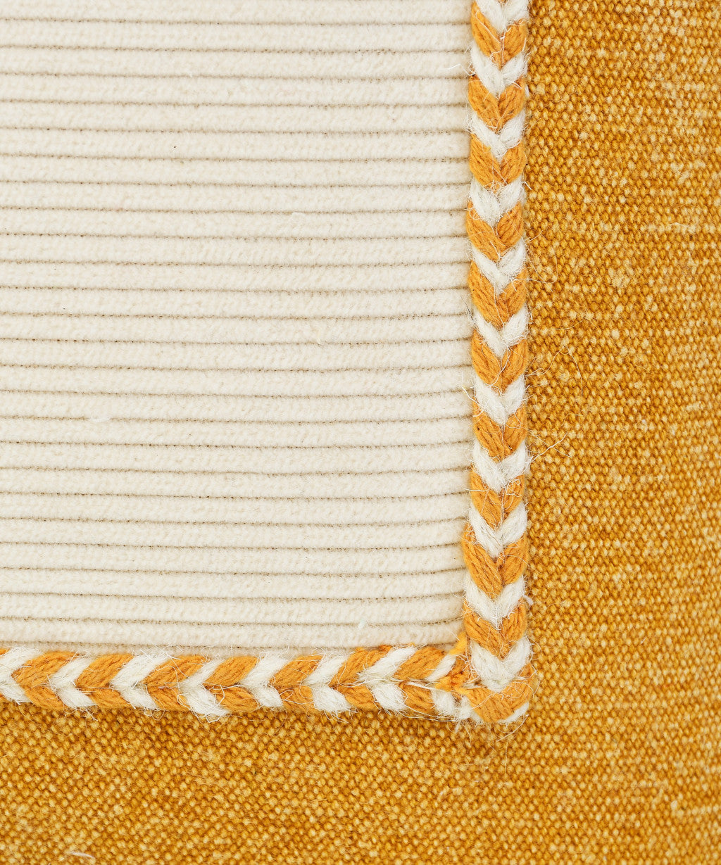 兩件套 20" X 20" 棕色拉鍊 100% 棉抱枕