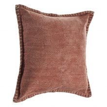 Tan Solid Color Zippered 100% Cotton Throw Pillow Set Of Two 24
