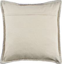 Tan Solid Color Zippered 100% Cotton Throw Pillow Set Of Two 24