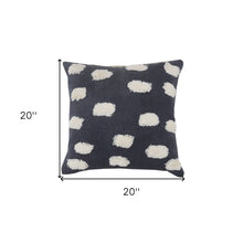 Gray Zippered 100% Cotton Throw Pillow Set Of Two - 20