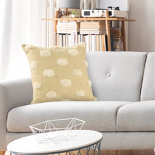 Gray Zippered 100% Cotton Throw Pillow Set Of Two - 20