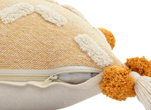 Red Geometric Zippered 100% Cotton Throw Pillow Set Of Two - 20