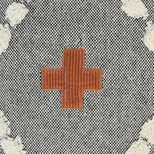 Gray Geometric Zippered 100% Cotton Throw Pillow Set Of Two - 20