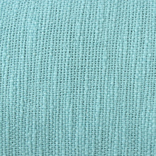 Juego de dos cojines de 100 % algodón con cremallera abstracta azul - 20