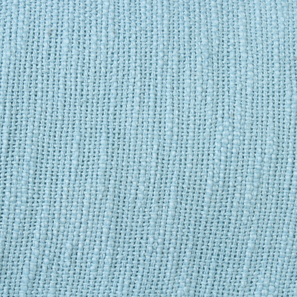 Juego de dos cojines de 100 % algodón con cremallera abstracta azul - 20" x 20"