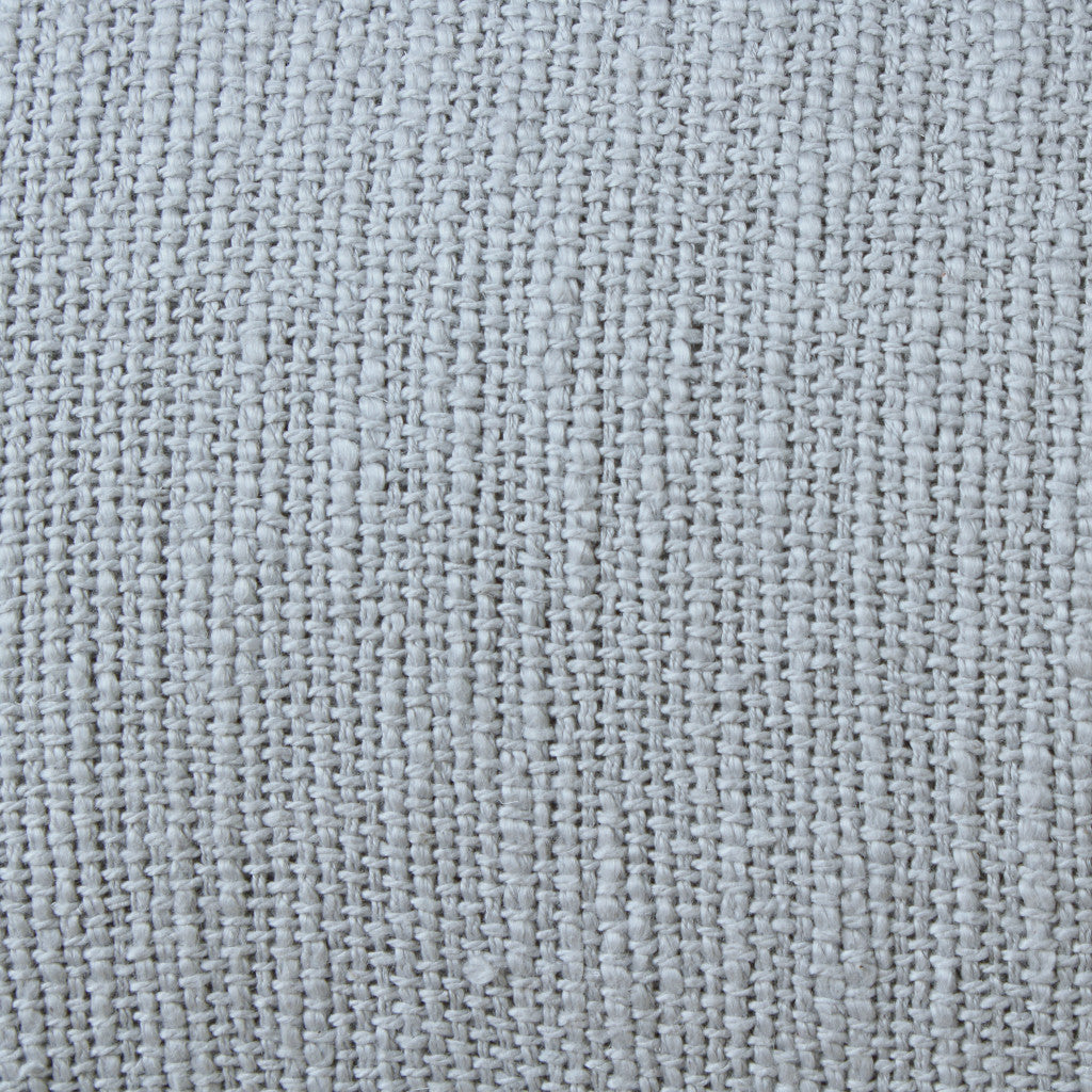 Juego de dos cojines de 100 % algodón con cremallera abstracta azul - 20" x 20"