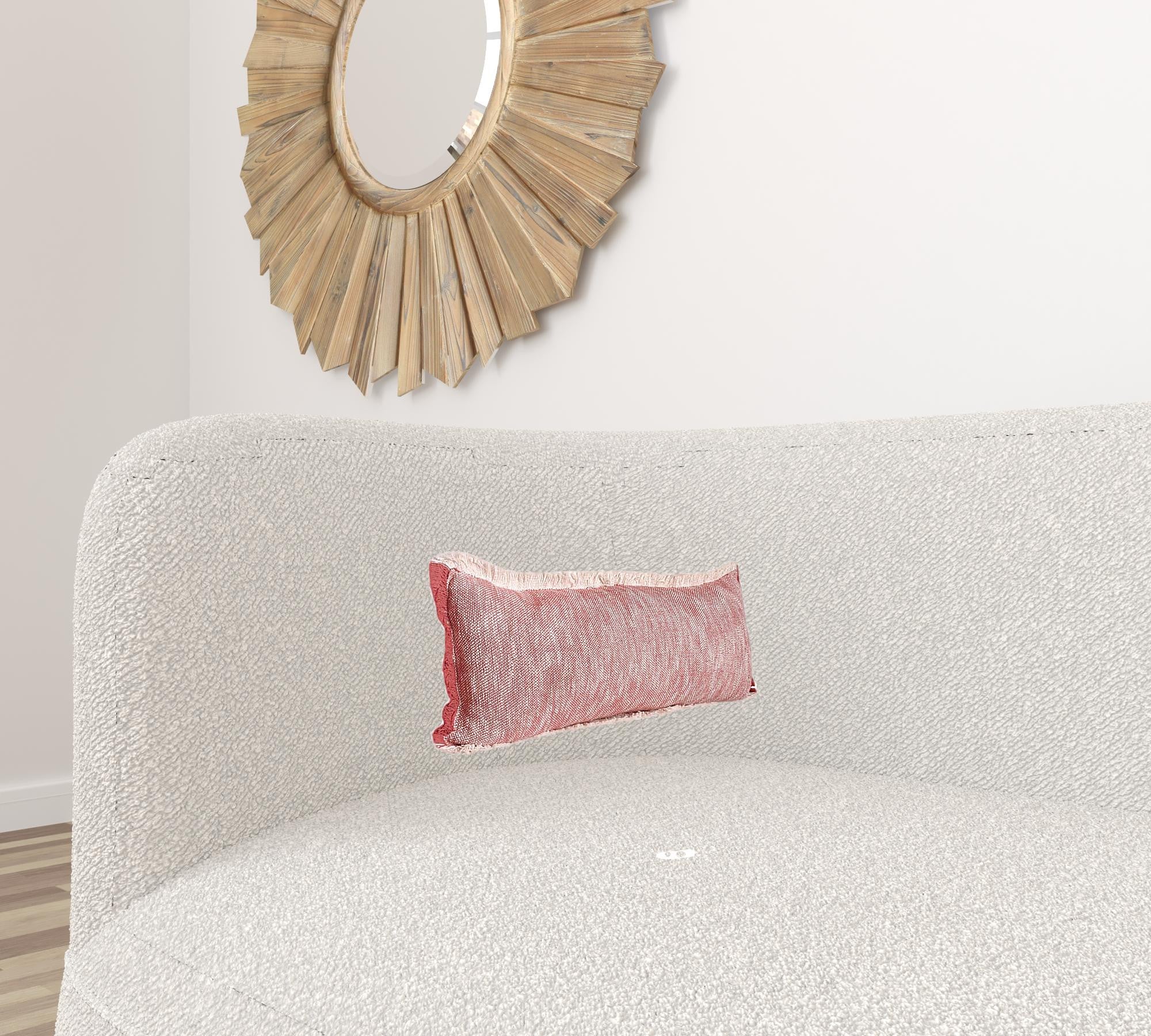 Juego de dos cojines de 100 % algodón con cremallera abstracta azul - 20" x 20"