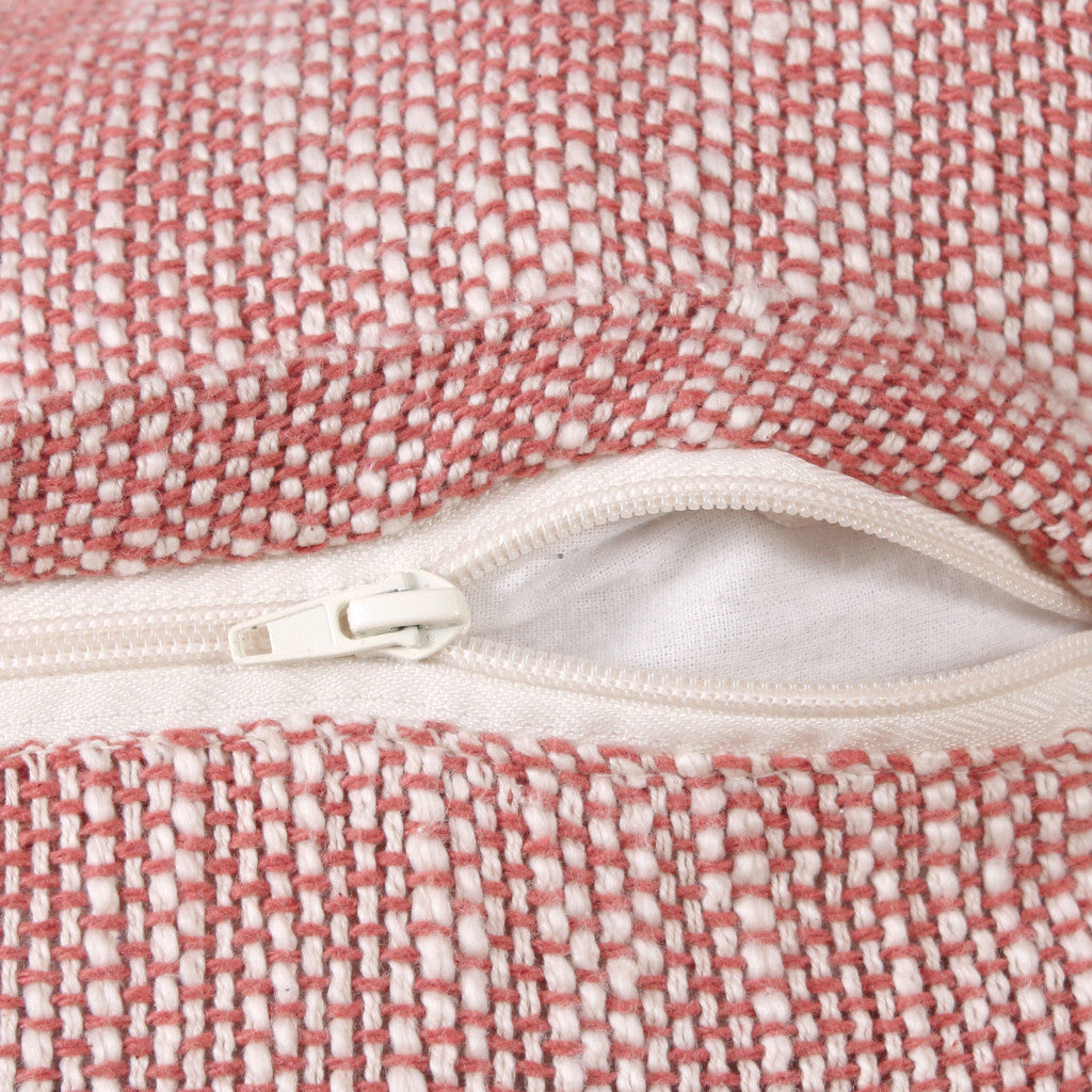 Juego de dos cojines de 100 % algodón con cremallera abstracta azul - 20" x 20"